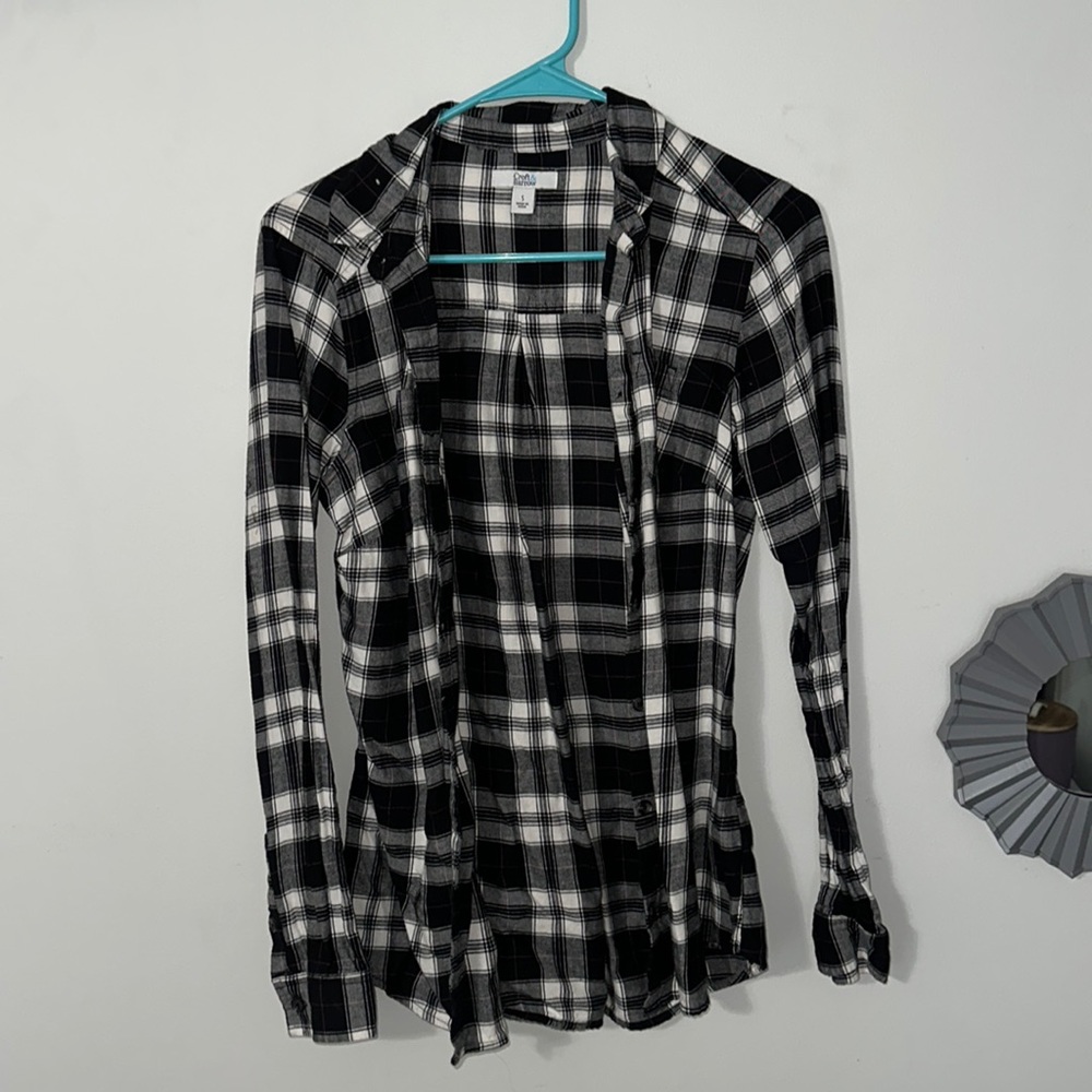 Black and white Flannel